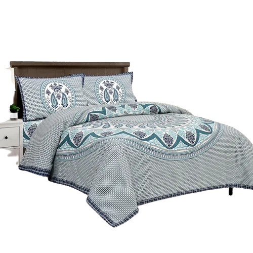 Pure Cotton Double Bed Sheet