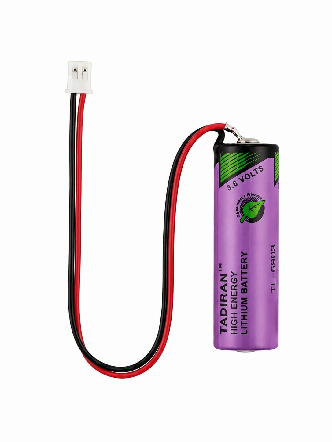 Tadiran 5903 With Pin 3.6V Industrial Primary Lithium Battery - Battery Capacity: 2 Milliampere-Hour (Mah)
