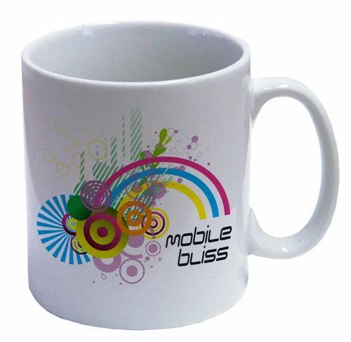 250ml Printed Ceramic Coffee Mug