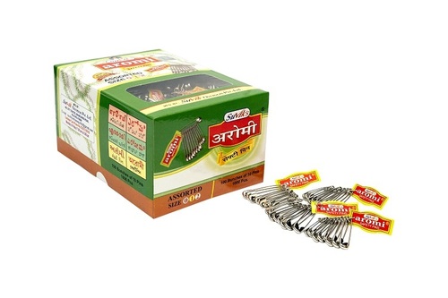 AROMI Safety Pins Assorted Size Bunch