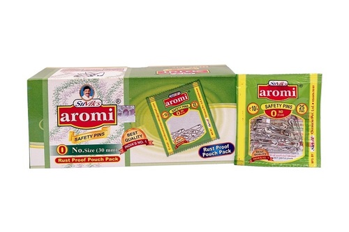 AROMI Safety Pins Size 0 20 Pouch