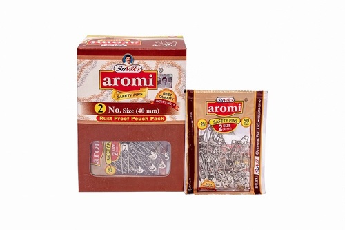 AROMI Safety Pins Size 2 20 Pouch