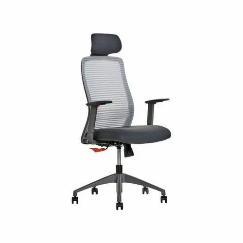 Gray Mesh Office Chair