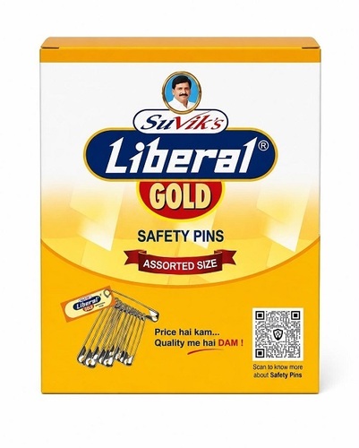 Liberal Assorted Sizes Safety Pins