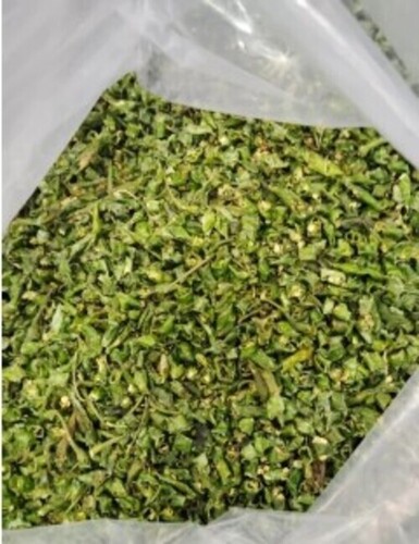 Loose Dehydrated Green Chilli Flake