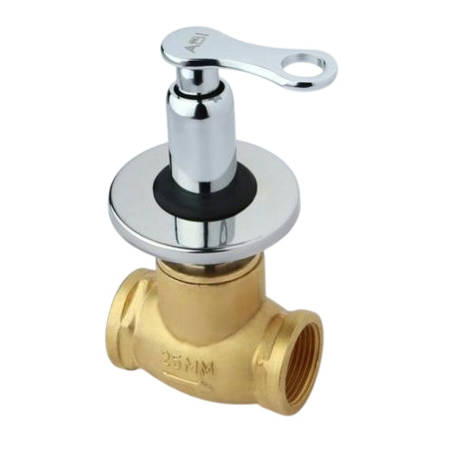 Polished Flush Cock