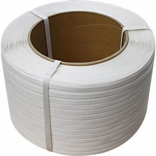 Pp Box Strapping Roll - Color: White
