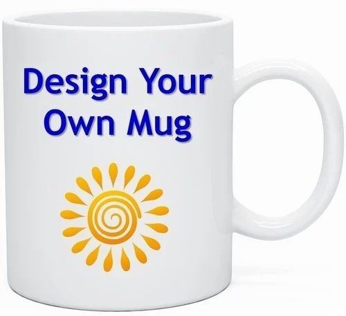 Printed Ceramic Coffee Mug
