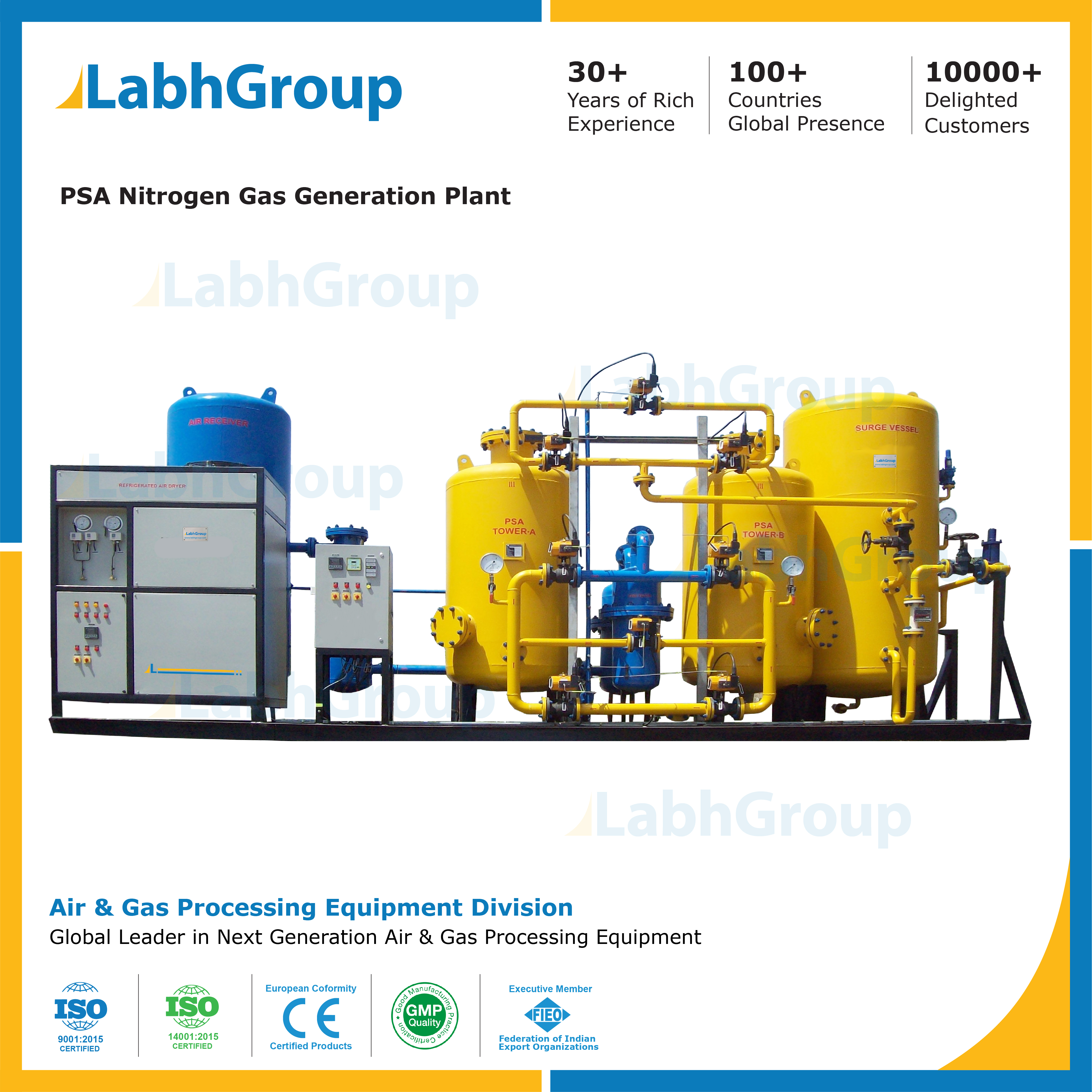 Psa Food Grade Nitrogen Gas Generation Plant - Automatic Grade: Automatic
