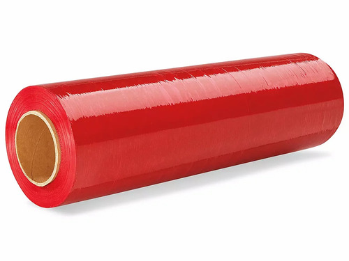 Red Wrapping Film Roll