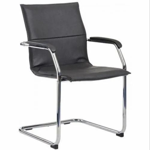 S Shape Black Office Chair