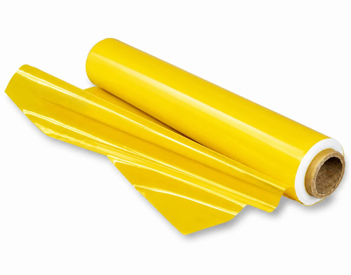 Yellow Plastic Wrapping Film