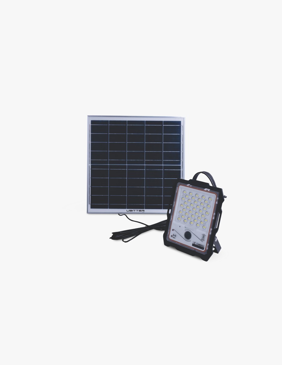 100W All In One Solar Flood Light Tesla - Rated Voltage: 100 Watt (W)