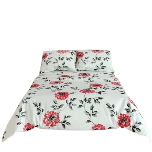 144 Tc Pure Cotton Double Bedsheet
