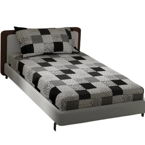 144 Tc Pure Cotton Single Bed Sheet