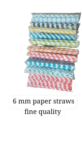6mm Paper Straws 