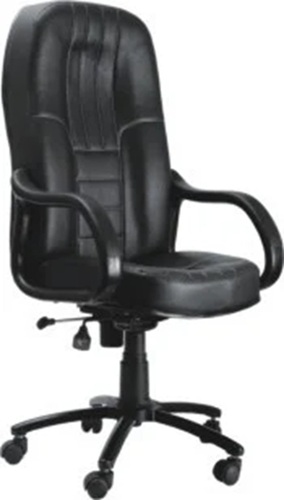 Black Leather Manager Chair