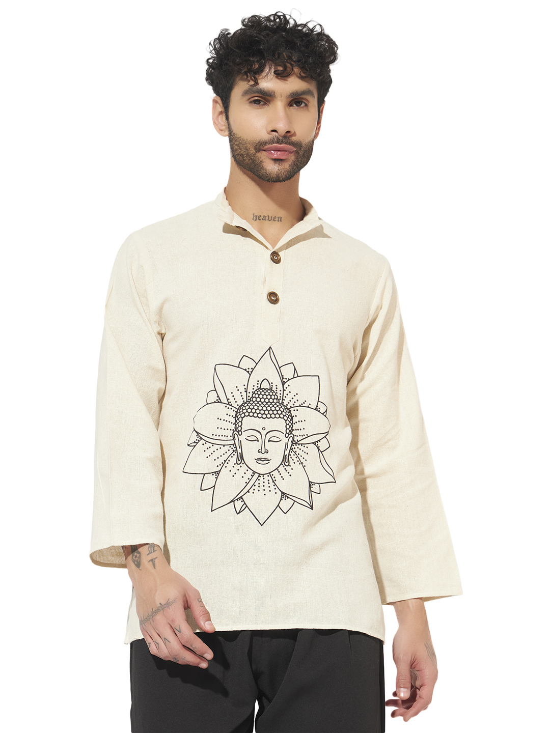 Buddha Kurta For Men - Feature: Comfortable To Wear