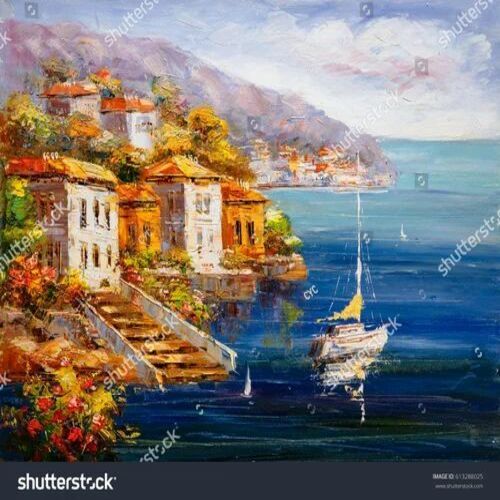 Designer Oil Paint 3d Wallpaper