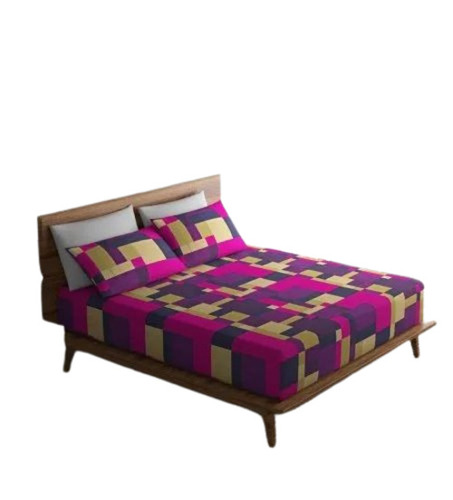 Designer Printed King Size Bed Sheet