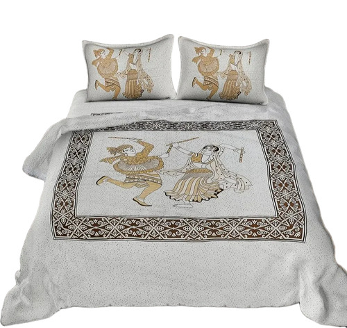 Double Bed Sheet By Shalini Textiles