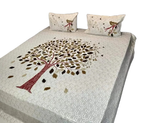 Double Bed Sheets By Shalini Textiles