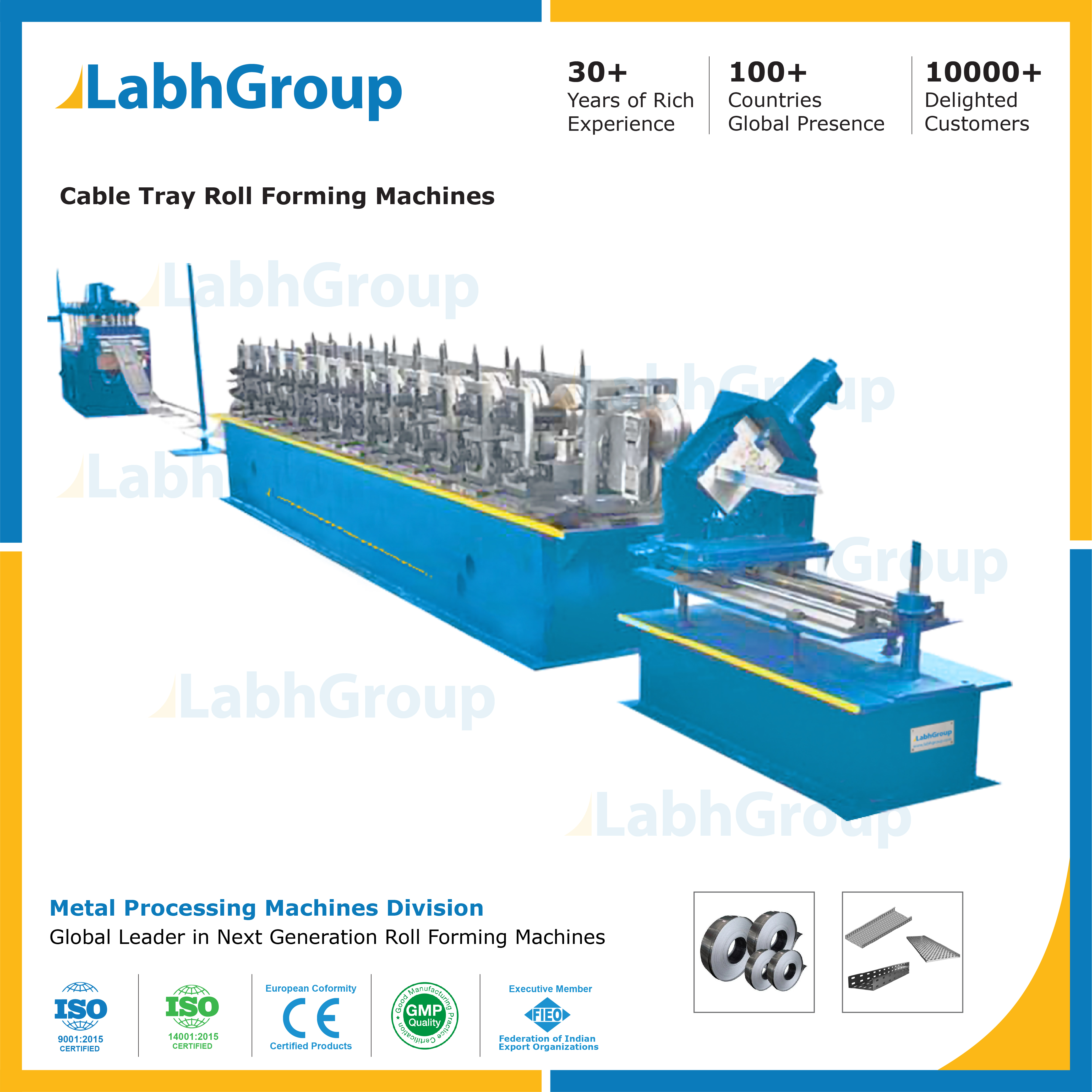 Metal Cable Tray Manufacturing Machine