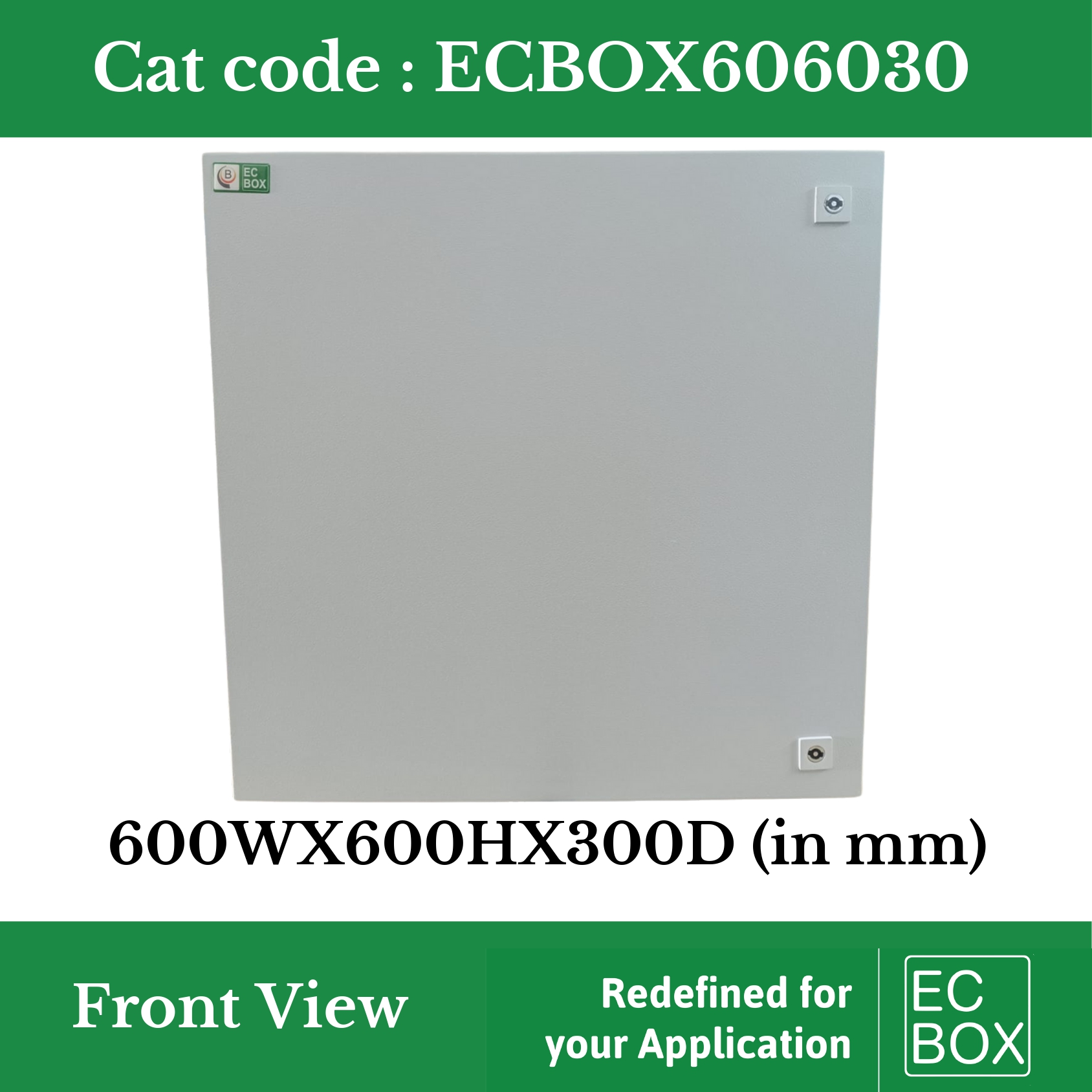 Mild Steel Enclosure - Color: Grey