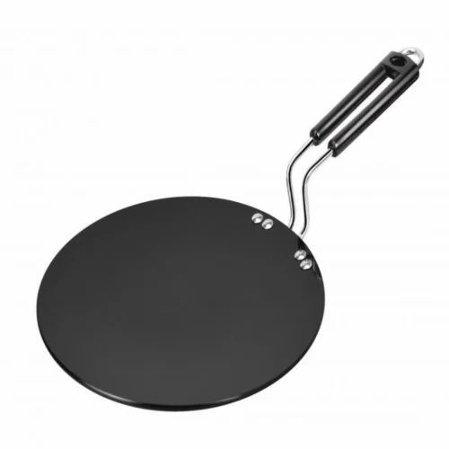 Non Stick Hard Anodised Flat Tawa
