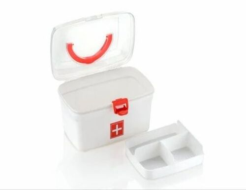 Plastic First Aid Rectangular Box