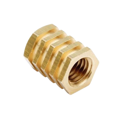 Polished Brass Hex Inserts