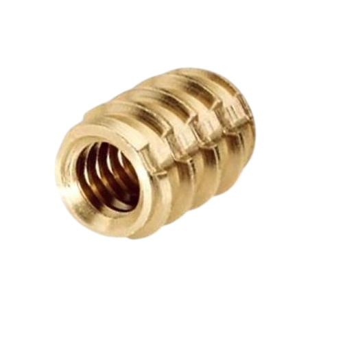Polished Brass Slotted Inserts