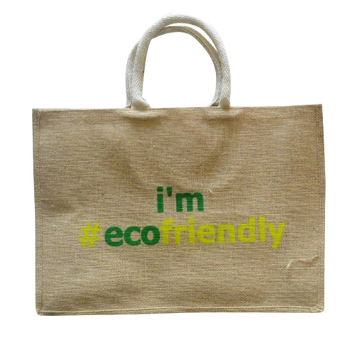 Printed Jute Carry Bags