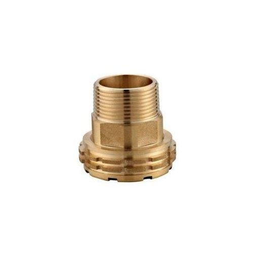 Round Hex Polished Brass Male Inserts