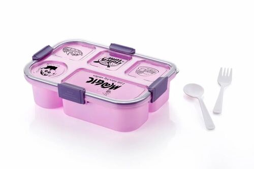 Stylist Kids Plastic Lunch Box