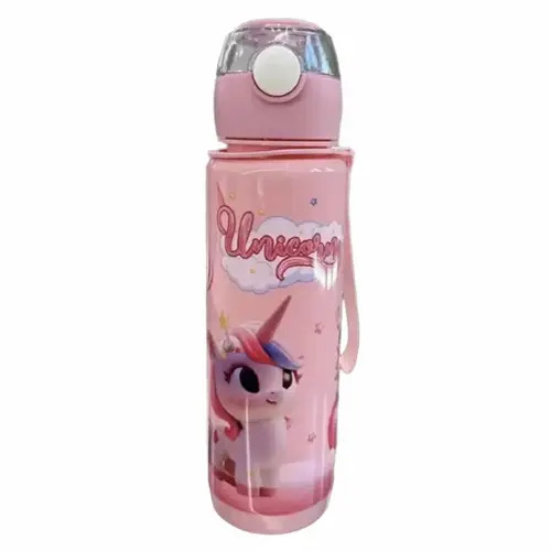 Unicorn Plastic Water Bottle