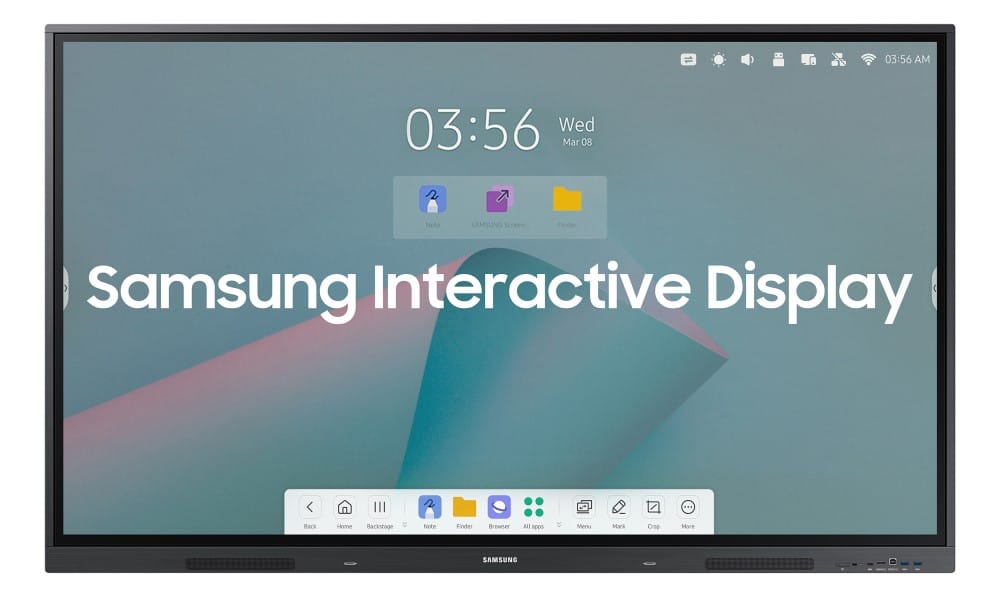75 Inches Samsung Interactive Panel (Wa75F) - Assembly: Yes Required