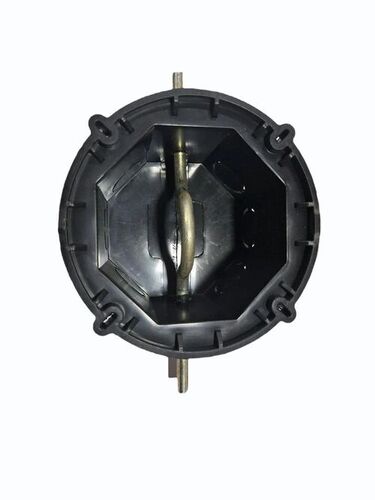 Black Hexagone Pvc Ceiling Fan Box