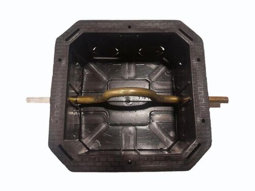 Black Square Pvc Ceiling Fan Box