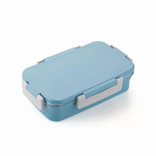 Blue Color Plastic Lunch Box