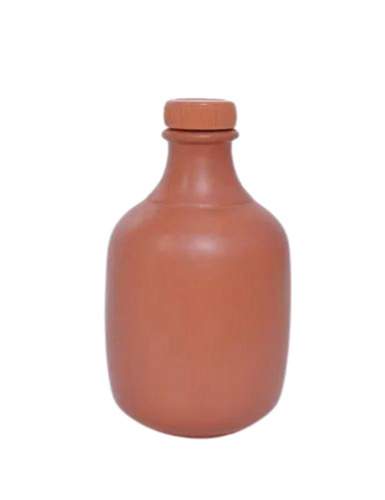 Brown Clay Bottle