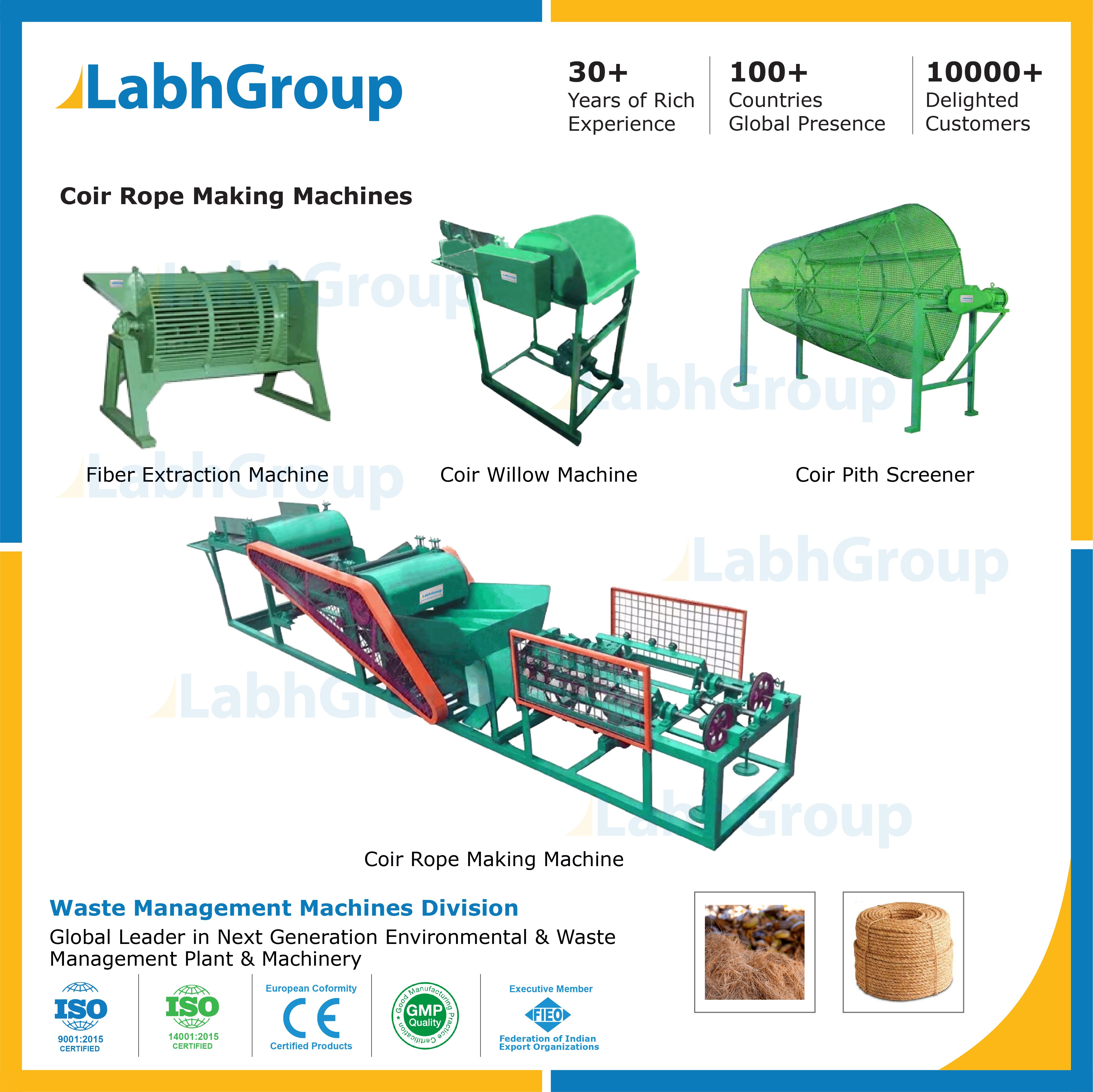 Coir Rope Manufacturing Plant - Feature: Good Quality