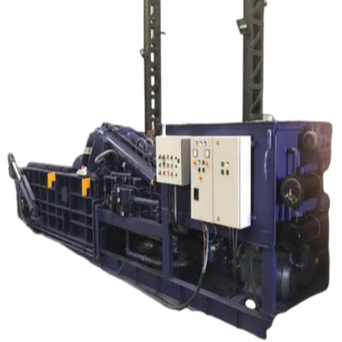Double Compression Scrap Baling Press