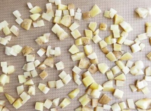 Fresh Chopped Potato