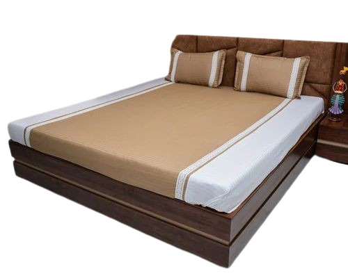 Glace Cotton Striped Bed Sheet