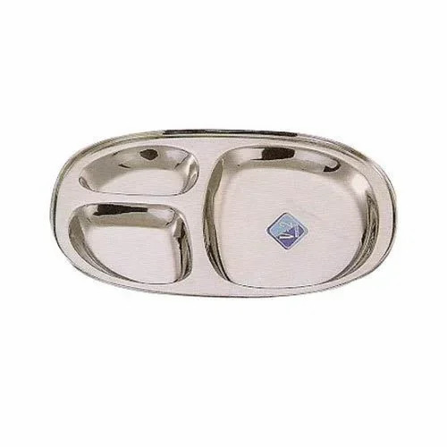 Idly Plate 3 In 1 Dynesty Stainless Steel Plate