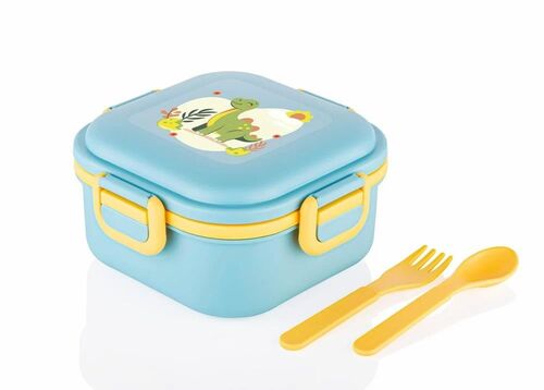Kids Square Plastic Lunch Box