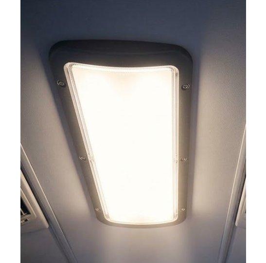 Led Bus Roof Light - Glass, 0.80 Kg, Bus Bonnet Mount | High Brightness, Energy Efficient, Durable, Uniform Illumination
