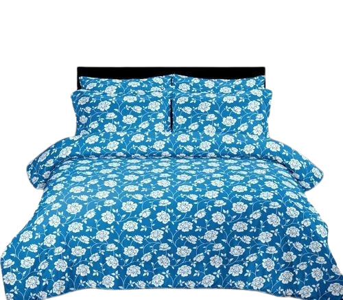 Microfiber Floral Printed Bed Sheet