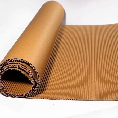 Plain Brown Corrugated Carton Roll